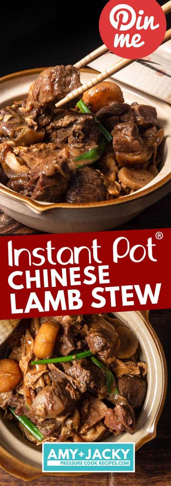 Instant Pot Lamb Stew | Pressure Cooker Lamb Stew | Instapot Lamb Stew | Chinese Lamb Stew | Lamb Hot Pot | Lamb Recipes | Instant Pot Recipes | Pressure Cooker Recipes #instantpot #pressurecooker #recips #lamb #chinese