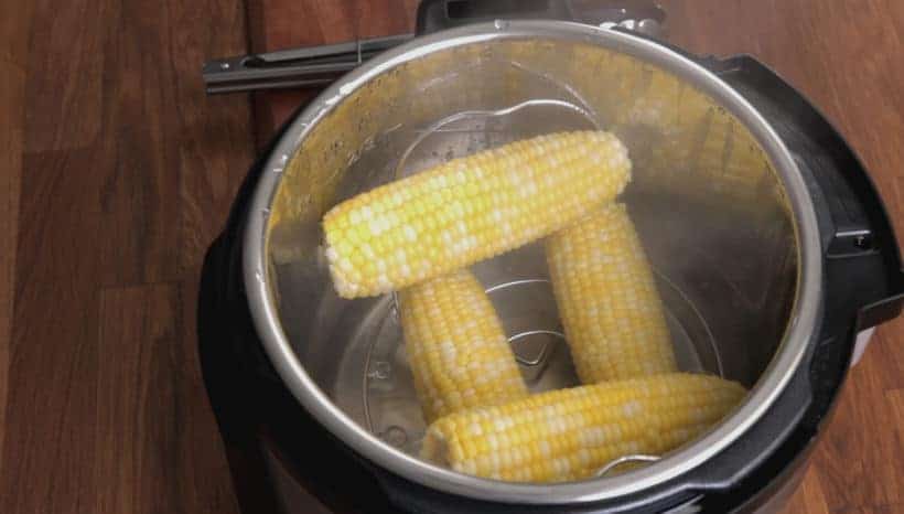 Instant Pot Mexican Corn: pressure cooked corn on the cob