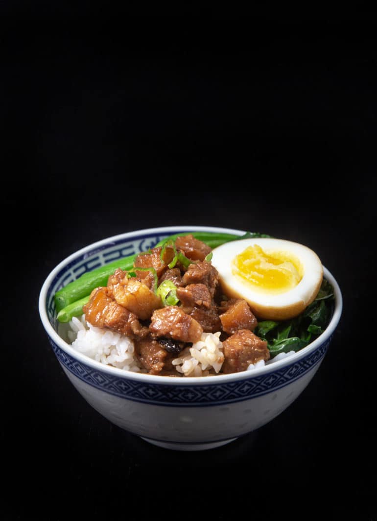 Instant Pot Taiwanese Braised Pork (Lu Rou Fan) - Amy + Jacky