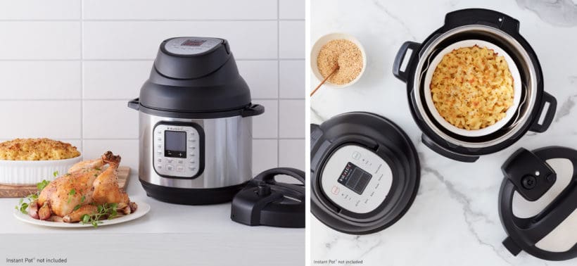 Instant Pot AIR FRYER LID + STORAGE PAD ONLY - See First Photo for