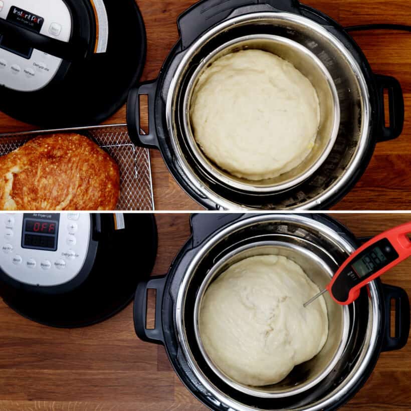 Instant Pot Bread #15 (4-Ingredient No-Knead) - Tested by Amy + Jacky