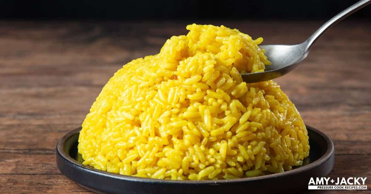 Instant Pot Yellow Rice - Tested by Amy + Jacky