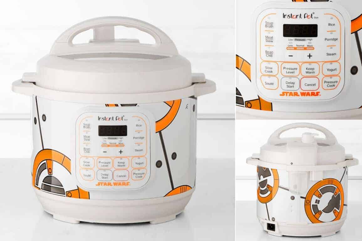 Star Wars Instant Pot Special Collection: Baby Yoda, R2D2, Chewbacca ...