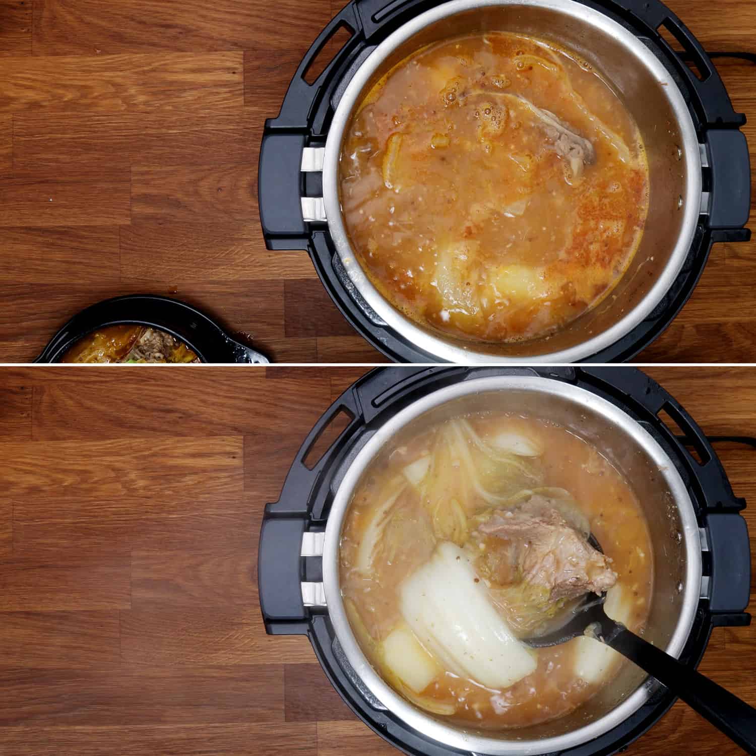 Instant Pot Gamjatang (Korean Pork Bone Soup) - Tested by Amy + Jacky