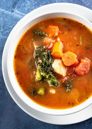 Instant Pot Vegetable Soup - Tested by Amy + Jacky