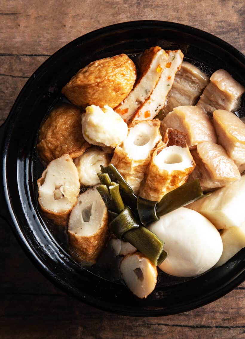 Oden (Japanese One Pot Simmered Dish) - Roti n Rice