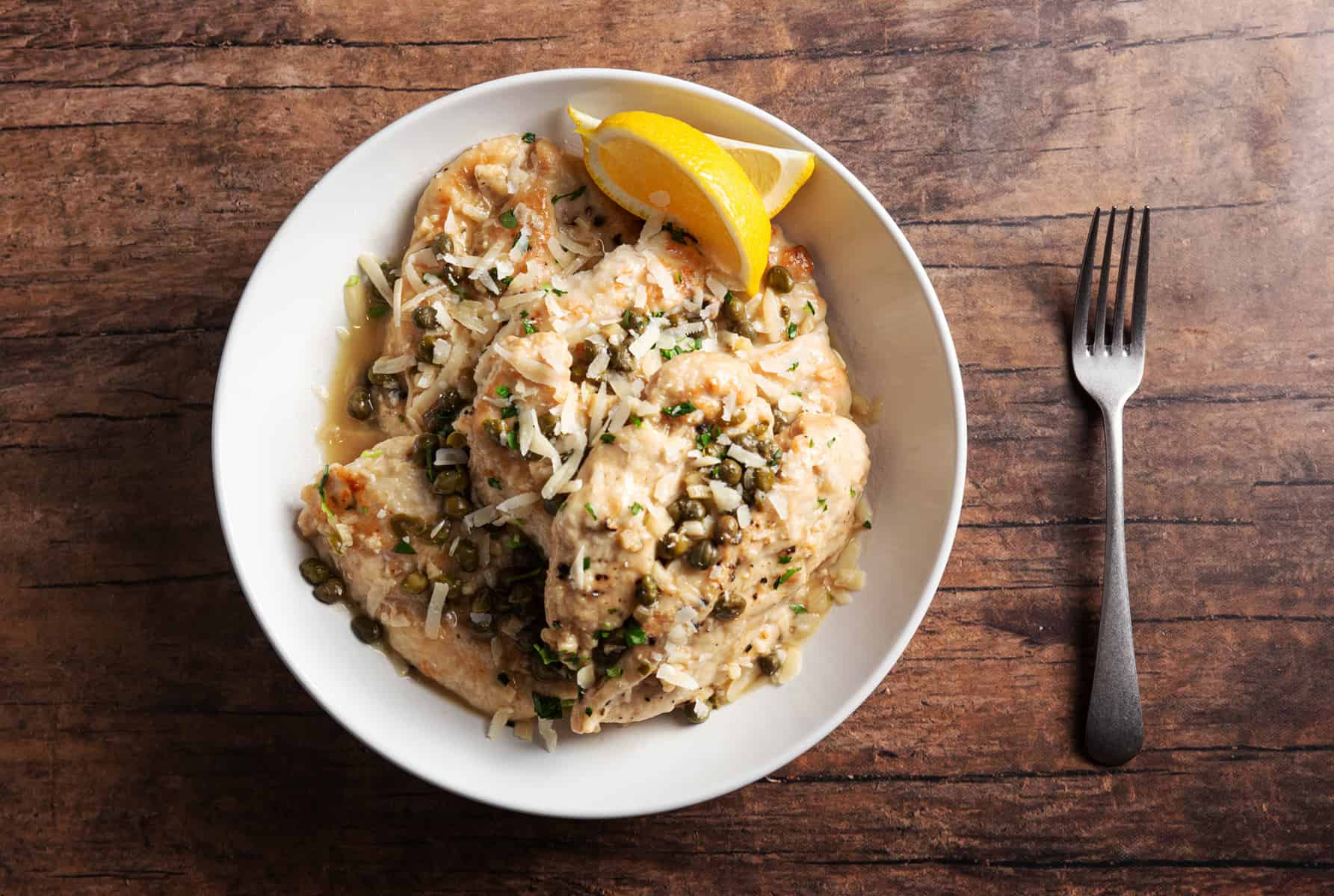 Healthy Instant Pot Chicken Piccata - The Brooklyn Mom