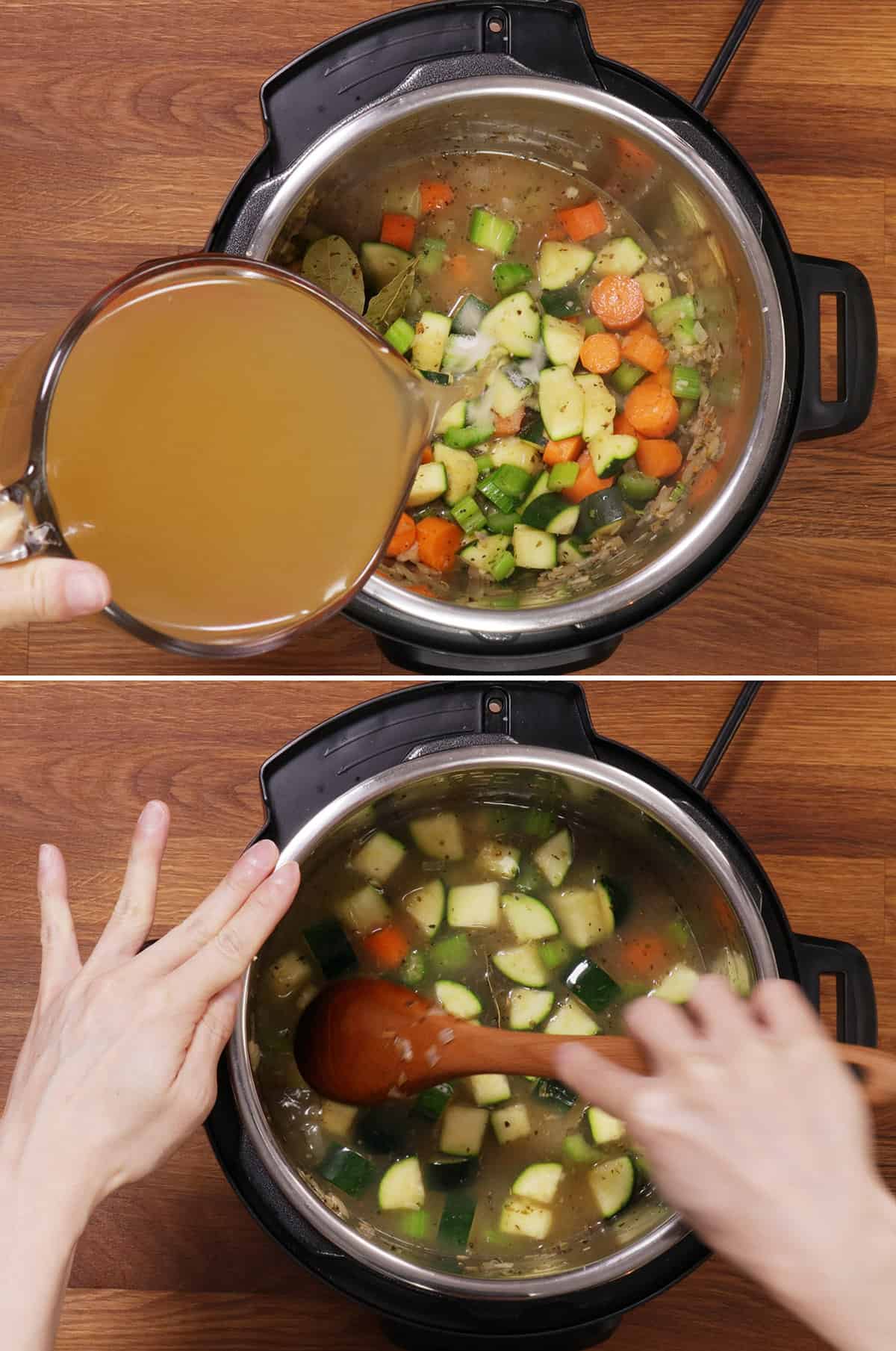 Instant Pot Minestrone Soup | Tested by Amy + Jacky