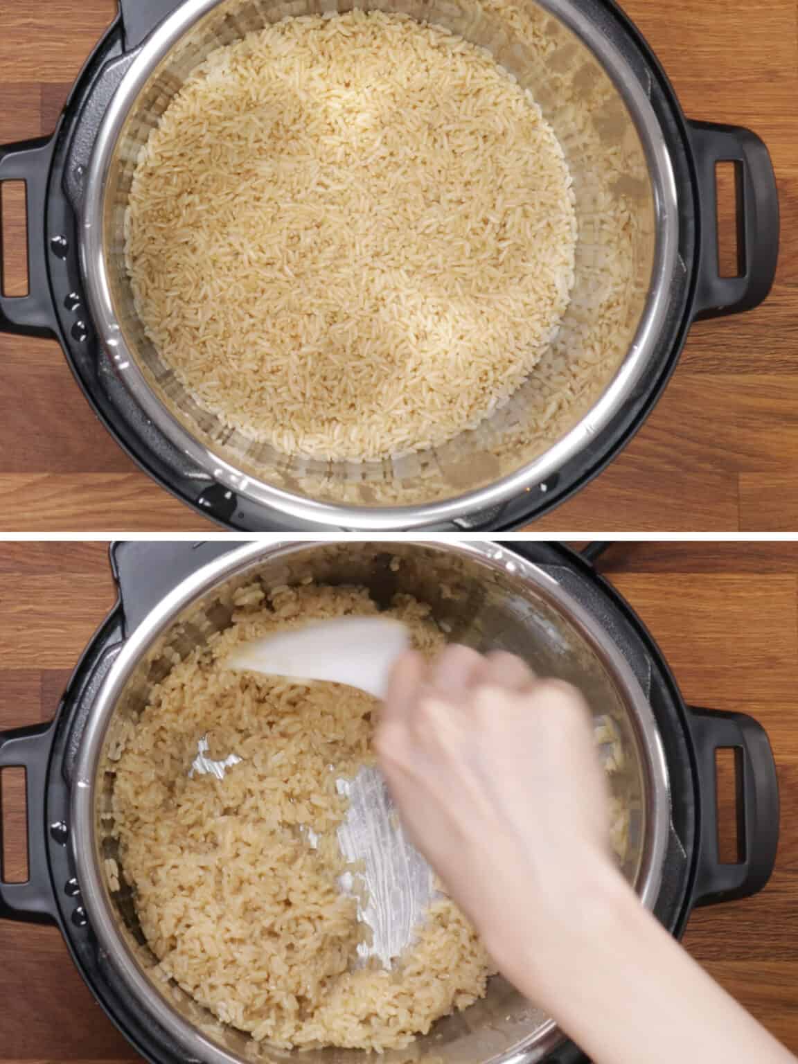 Instant Pot Brown Basmati Rice Tested by Amy + Jacky