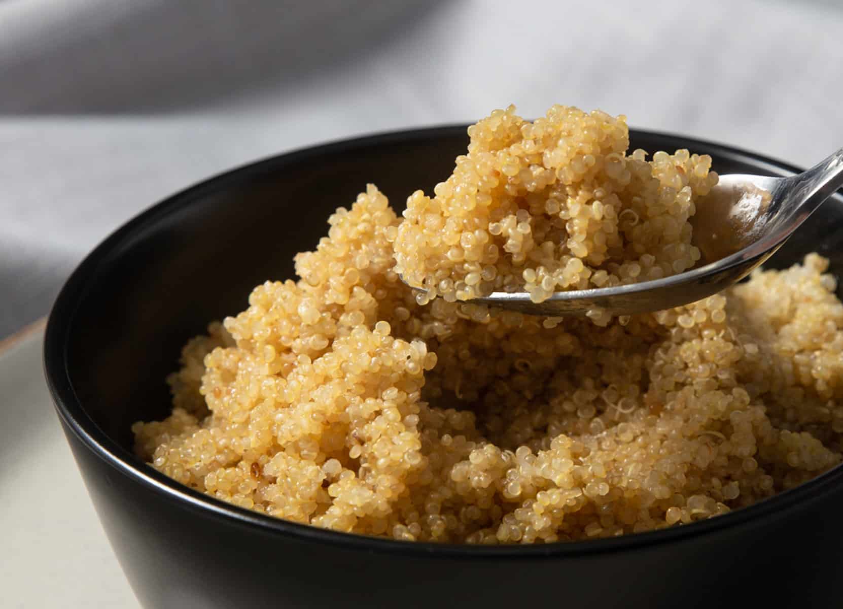 Quinoa in the Pressure Cooker Recipe (Vegan, Gluten Free, High Protein)