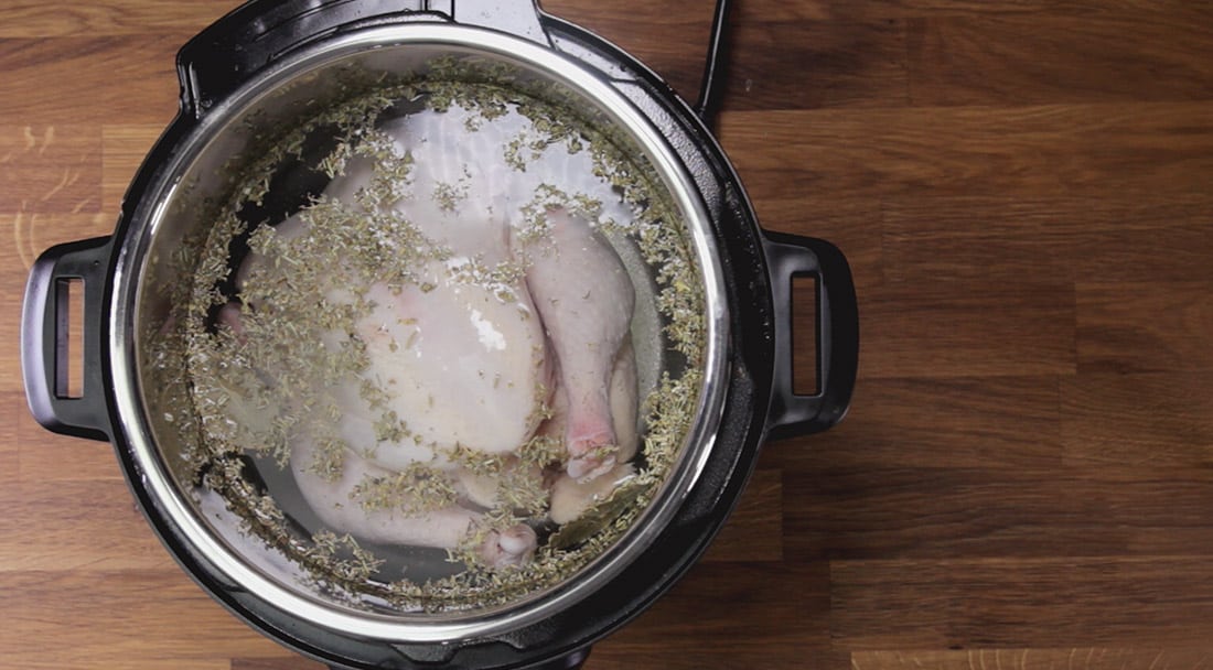 Instant Pot Whole Chicken (Zero-Minute Method)