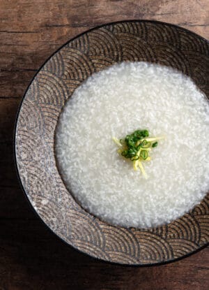 Instant Pot Japanese Rice Porridge (Okayu) | Amy + Jacky