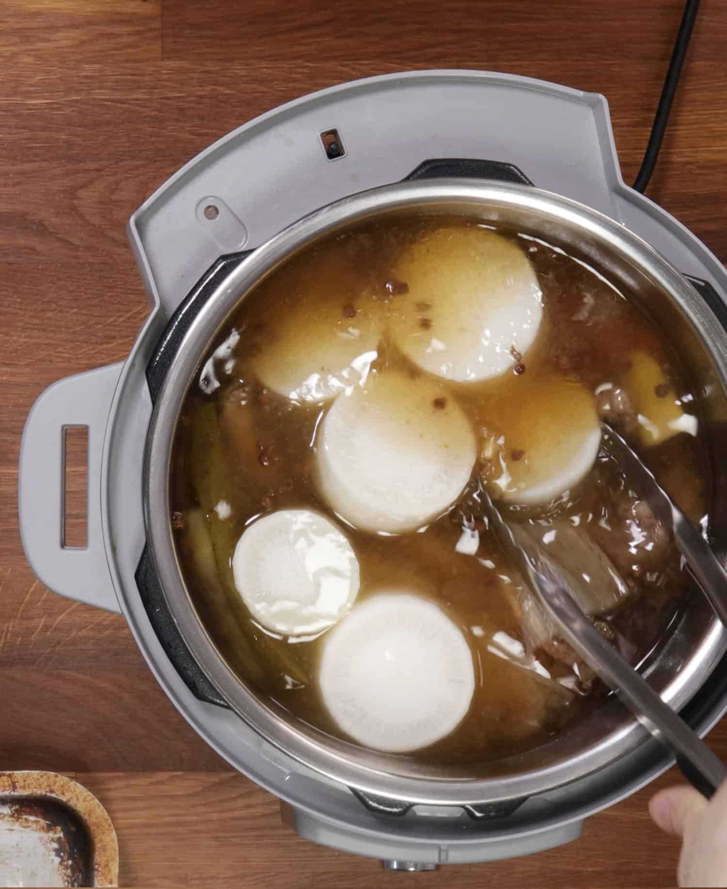 daikon in instant pot